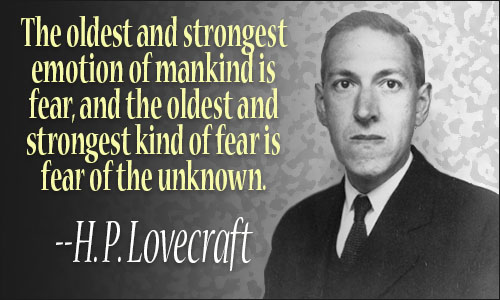 H. P. Lovecraft quote